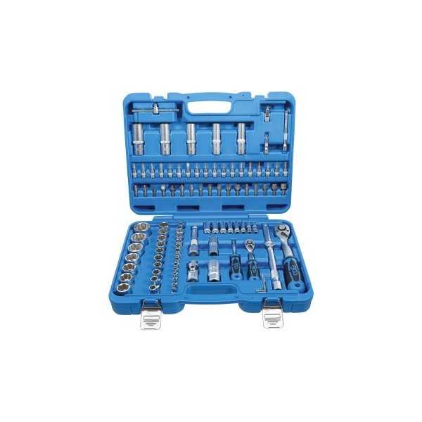Coffret de Douilles Ã  profil ondulÃ© 6 3 mm 1/4" / 12 5 mm 1/2" 95 piÃ¨ces
