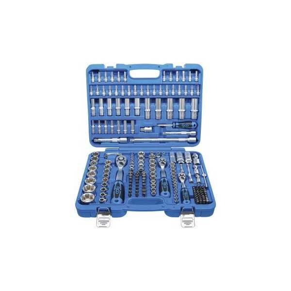 Coffret de douilles Super Lock 6 3 mm 1/4" / 10 mm 3/8" / 12 5 mm 1/2" 192 piÃ¨ces