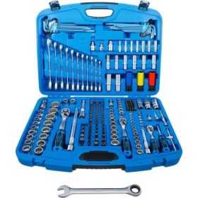 Coffret de Douilles Gear Lock 6 3 mm 1/4" / 10 mm 3/8" / 12 5 mm 1/2" 218 piÃ¨ces