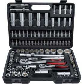 Coffret de douilles 6 3 mm 1/4" / 12 5 mm 1/2" 108 piÃ¨ces