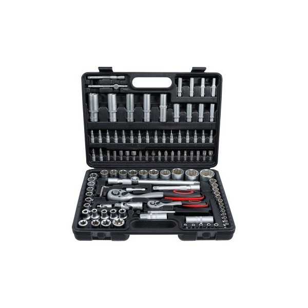 Coffret de douilles 6 3 mm 1/4" / 12 5 mm 1/2" 108 piÃ¨ces