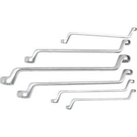 Jeu de clÃ©s Ã  Å“il doubles profil E coudÃ©es E6 E24 6 piÃ¨ces