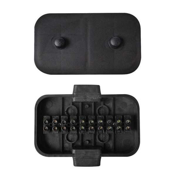 Boîte de dérivation plastique 10-pôles | ProPlus | Boite de dérivation