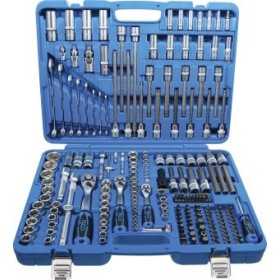 Jeu de douilles Ã  six pans 6 3 mm 1/4" / 10 mm 3/8" / 12 5 mm 1/2" 214 piÃ¨ces