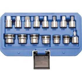 Jeu de douilles magnÃ©tiques pour bouchon de vidange 15 piÃ¨ces