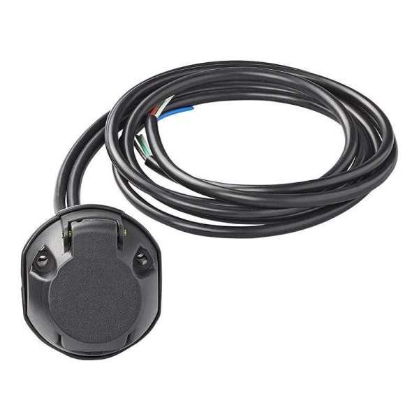 Faisceau d´attelage 7 et1-pôles PVC et 1,50M câble 8 fils dans blis...