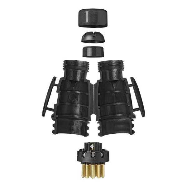 Fiche 13-pôles PVC Jaeger connexion directe | ProPlus | Prise Remor...