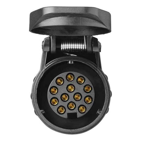 Prise 13-pôles PVC flottante dans blister | ProPlus | Prise Remorqu...