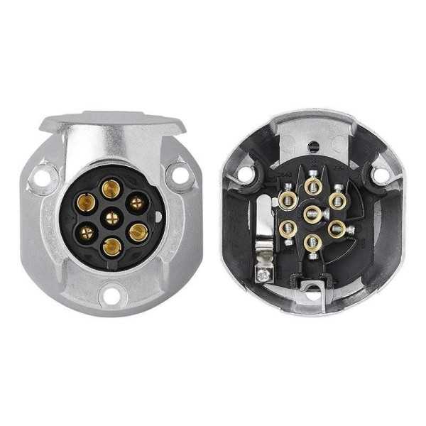 Prise 7 et1-pôles métal | PAT | Prise Remorque & câblage