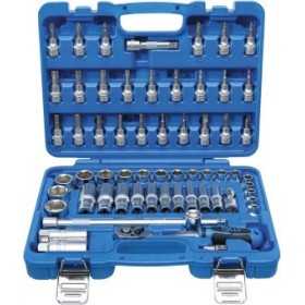 Coffret de douilles 10 mm 3/8" en pouces 61 piÃ¨ces