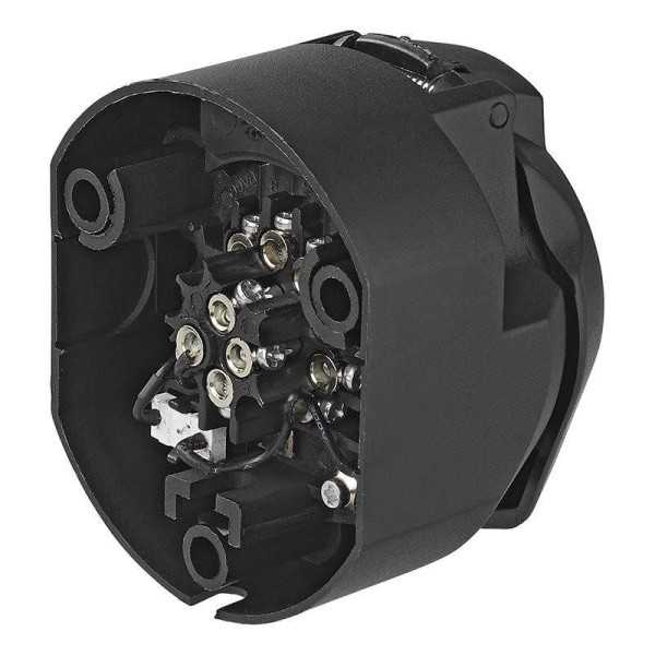 Prise 13-pôles type Jaeger avec microrupteur | PAT | Prise Remorque...