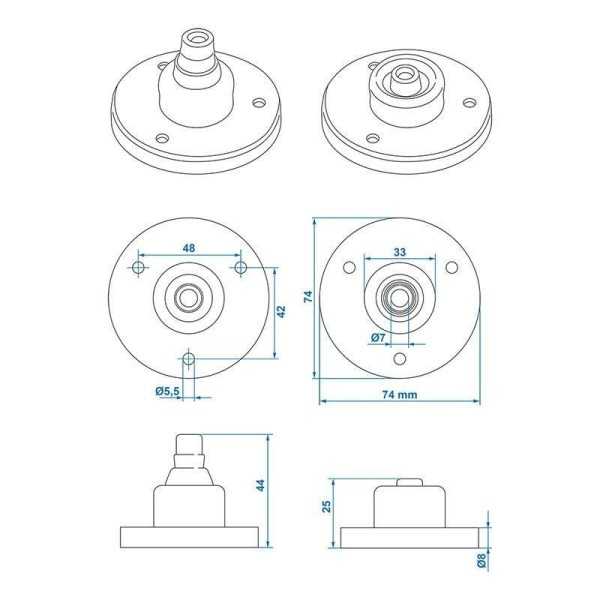 Joint prise femelle ronde | PAT | Prise Remorque & câblage