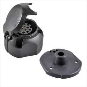 Prise 13-pÃ´les PVC type Jaeger et Joint prise femelle