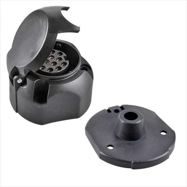 Prise 13-pÃ´les PVC type Jaeger et Joint prise femelle