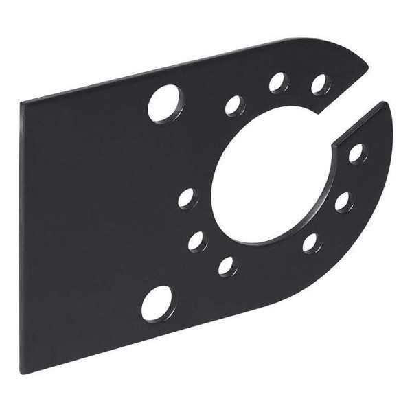 Support de prise métal 12x8cm | PAT | Prise Remorque & câblage