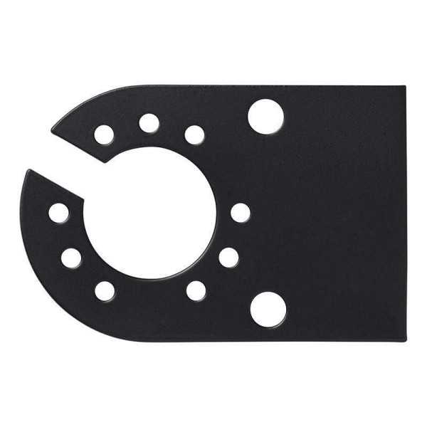 Support de prise métal 12x8cm | PAT | Prise Remorque & câblage