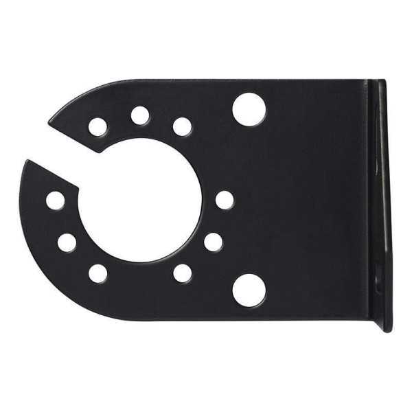 Support de prise métal incliné 8x5cm | PAT | Prise Remorque & câblage