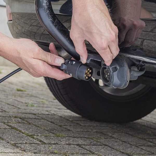 Rallonge 1M avec 2x fiche 7-pôles PVC | ProPlus | Prise Remorque & ...