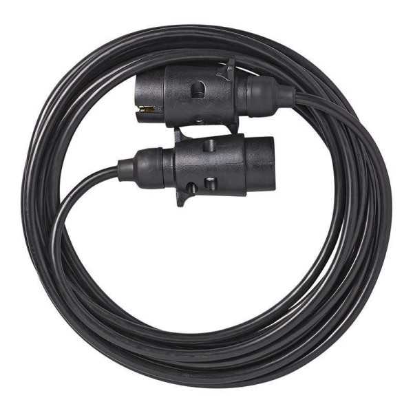 Rallonge 5M avec 2x fiche 7-pôles PVC | ProPlus | Prise Remorque & ...