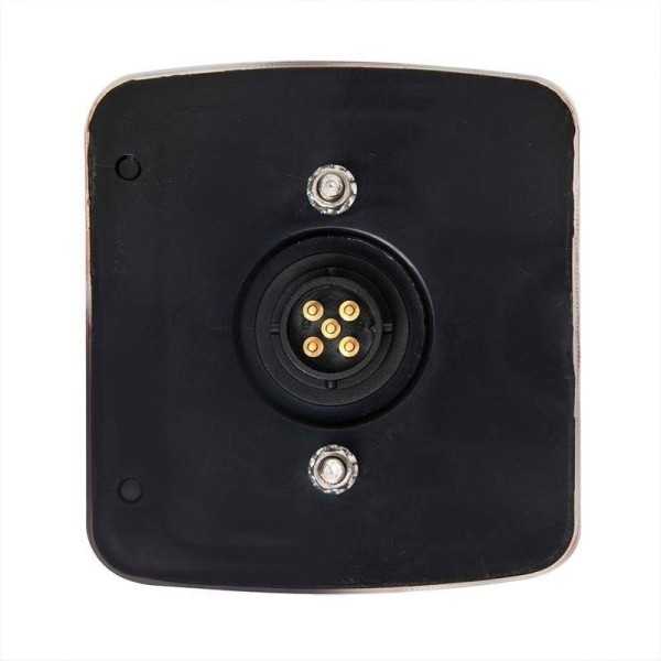 Feu arrière 4 fonctions 98x105mm 14LED avec 5-pôles EC dans blister...