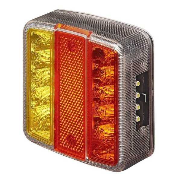 Feu arrière 4 fonctions 98x105mm 14LED PM | ProPlus | Éclairage