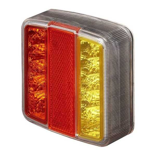 Feu arrière 4 fonctions 98x105mm 14LED PM dans blister | ProPlus | ...