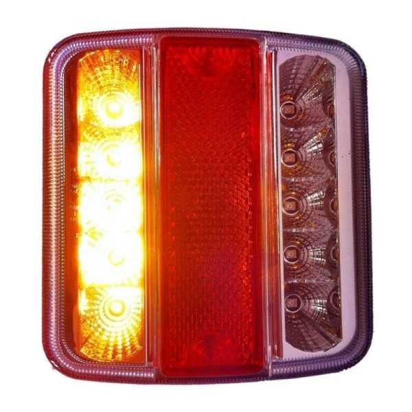 Feu arrière 4 fonctions 98x105mm 14LED dans blister | ProPlus | Écl...