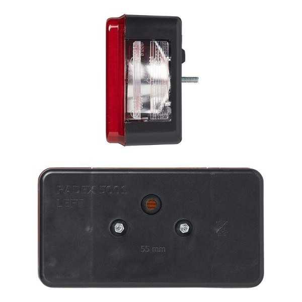 Feu arrière 5 fonctions 194x104mm gauche | ProPlus | Éclairage