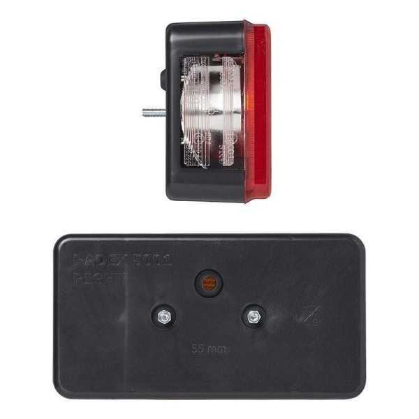 Feu arrière 5 fonctions 194x104mm droite dans blister | ProPlus | É...