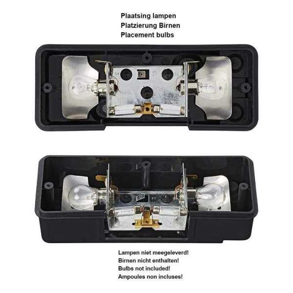 Feu arrière 4 fonctions 210x83mm | ProPlus | Éclairage