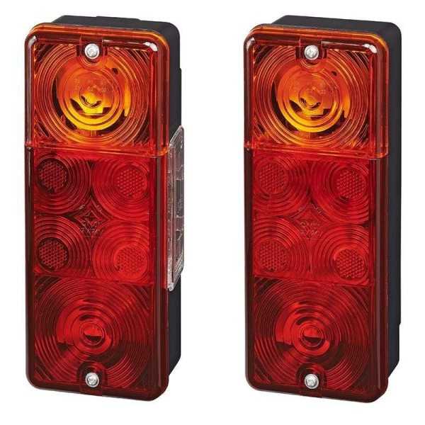 Feu arrière 4 fonctions 210x83mm dans blister | ProPlus | Éclairage