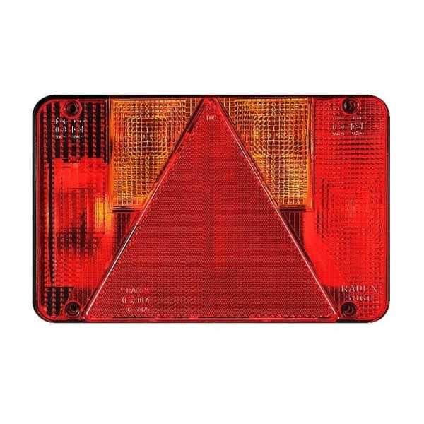 Feu arriÃ¨re 6 fonctions 218x140mm gauche