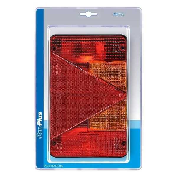 Feu arriÃ¨re 6 fonctions 218x140mm gauche dans blister