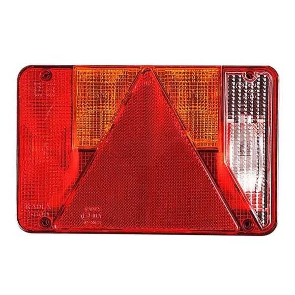 Feu arriÃ¨re 6 fonctions 218x140mm droite