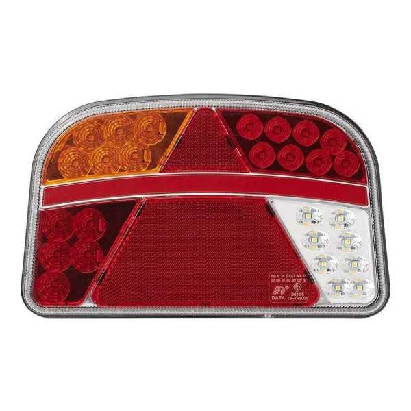 Feu arrière 6 fonctions 240x150mm LED gauche | ProPlus | Éclairage