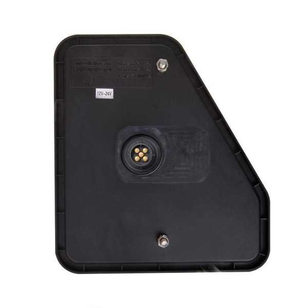 Feu arrière 5 fonctions 208x188mm 22LED gauche UK | ProPlus | Éclai...