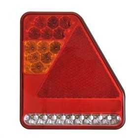 Feu arrière 5 fonctions 208x188mm 22LED droite UK | ProPlus | Éclai...