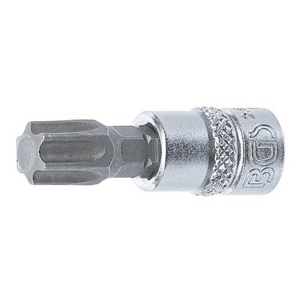 Douille Ã  embouts 6 3 mm 1/4" profil T pour Torx T50