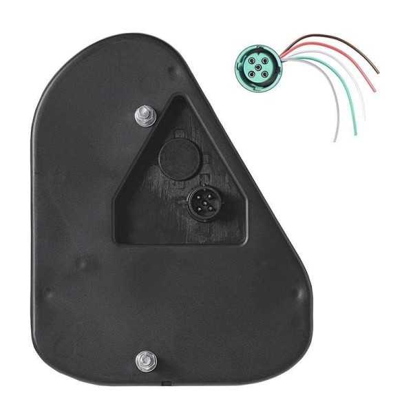 Feu arrière 5 fonctions 218x174mm droite | ProPlus | Éclairage