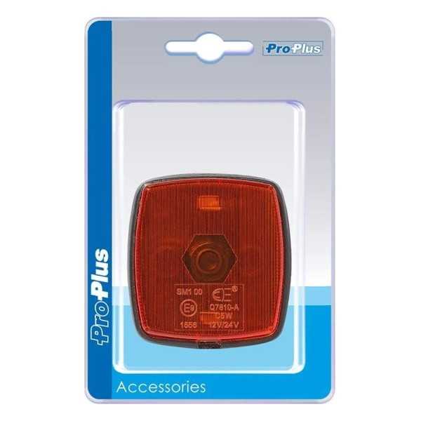 Feu de position latÃ©ral orange 65x60mm PM dans blister