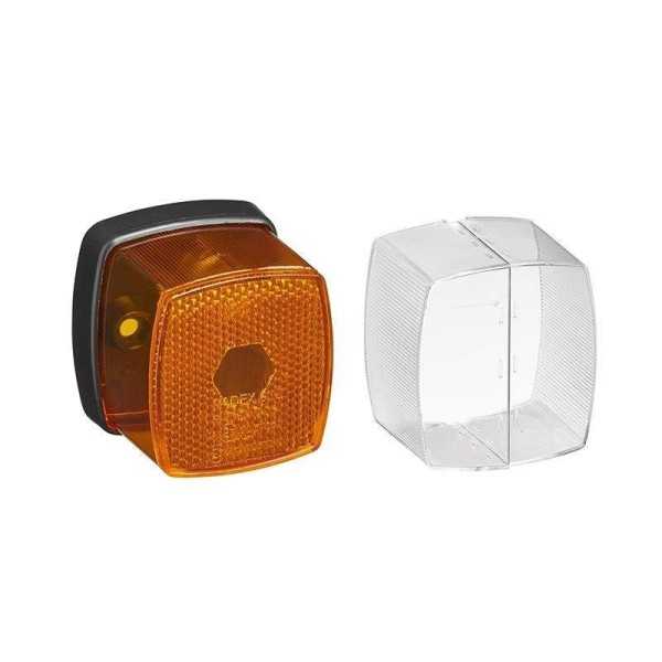 Feu de position latéral orange 66x62mm dans blister | ProPlus | Feu...