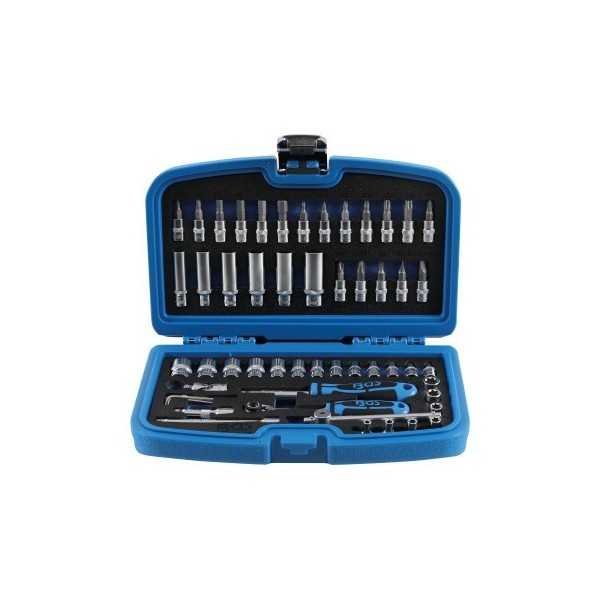 Jeu de douilles 6 3 mm 1/4" 53 piÃ¨ces