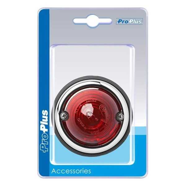 Feu de position rouge 70mm dans blister