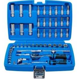 Coffret de douilles 6 3 mm 1/4" 53 piÃ¨ces