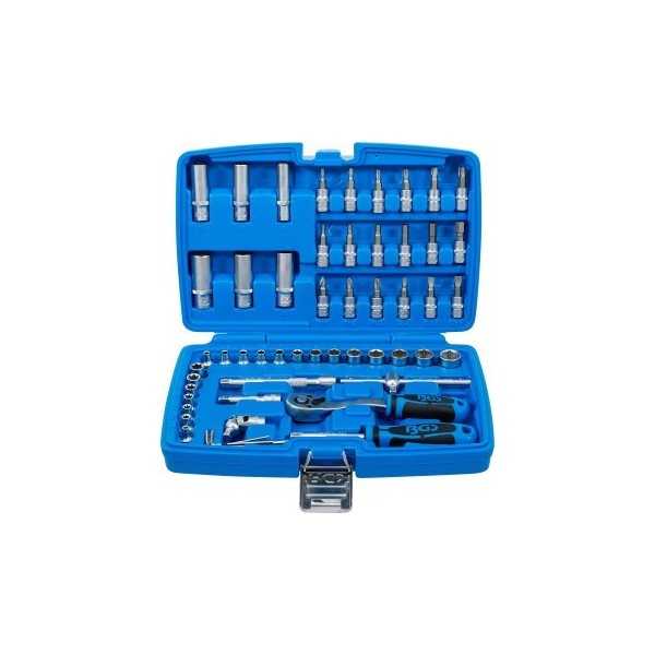 Coffret de douilles 6 3 mm 1/4" 53 piÃ¨ces