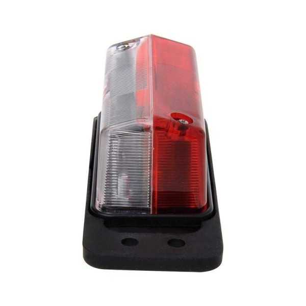 Feu de gabarit rouge blanc 92x42mm à support | ProPlus | Feux de Ga...