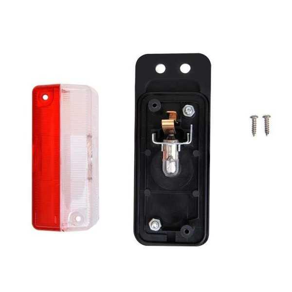 Feu de gabarit rouge blanc 92x42mm à support | ProPlus | Feux de Ga...