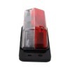Feu de gabarit rouge blanc 92x42mm à support dans blister | ProPlus...