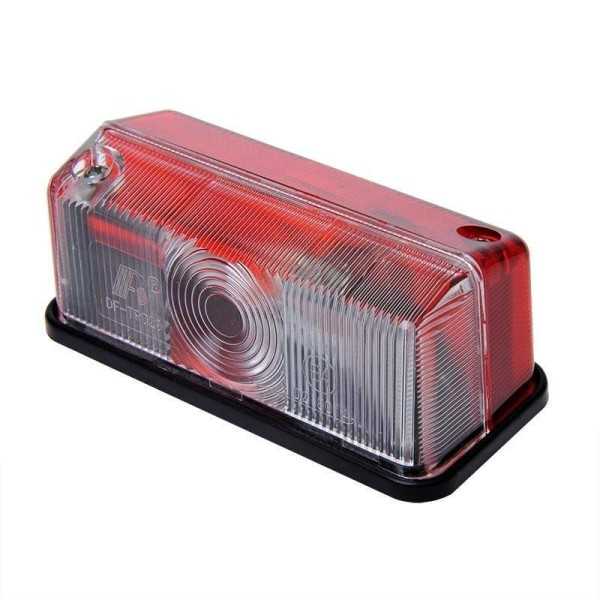 Feu de gabarit rouge blanc 92x42mm dans blister | ProPlus | Feux de...