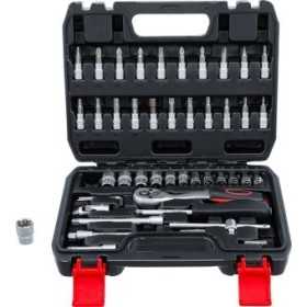 Coffret de douilles 6 3 mm 1/4" 46 piÃ¨ces
